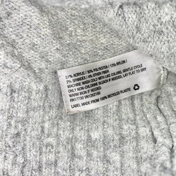 Ava & Viv Gray Sequined Sweater Size 1X Women's Plus Size - Picture 6 of 9